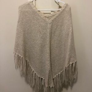 Sweater poncho